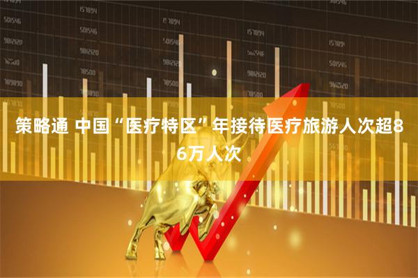 策略通 中国“医疗特区”年接待医疗旅游人次超86万人次